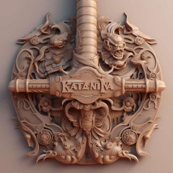 Games (Katana ZERO 3, GAMES_1227) 3D models for cnc
